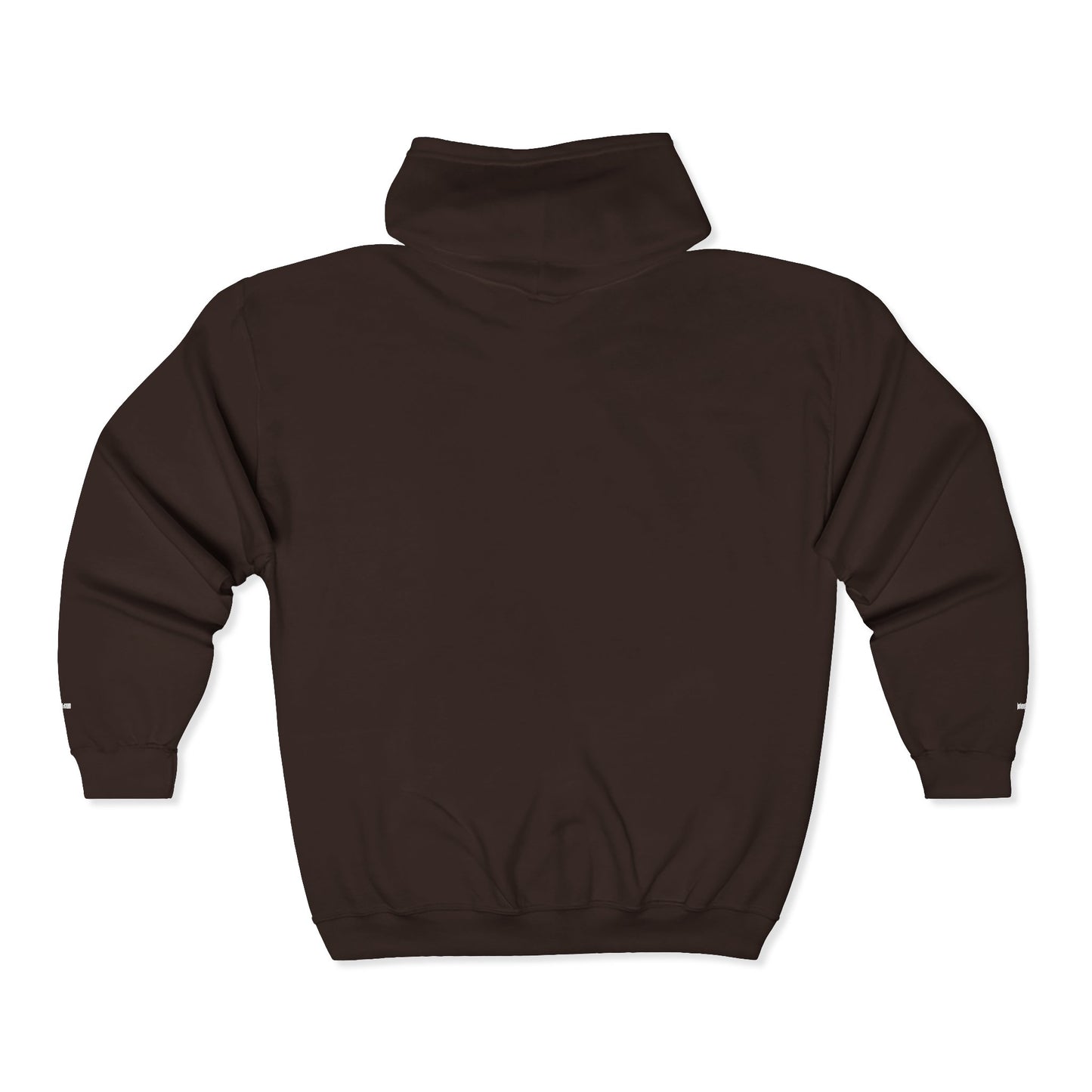 Dark Chocolate cheg. Zip Up Hoodie