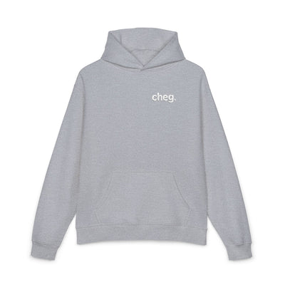 Relaxed Powder Grey cheg. hoodie